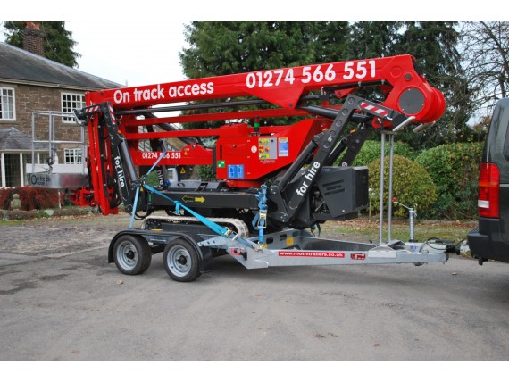 GPT 35 Spider Lift 22.10 Access Platform Promax Trailer 